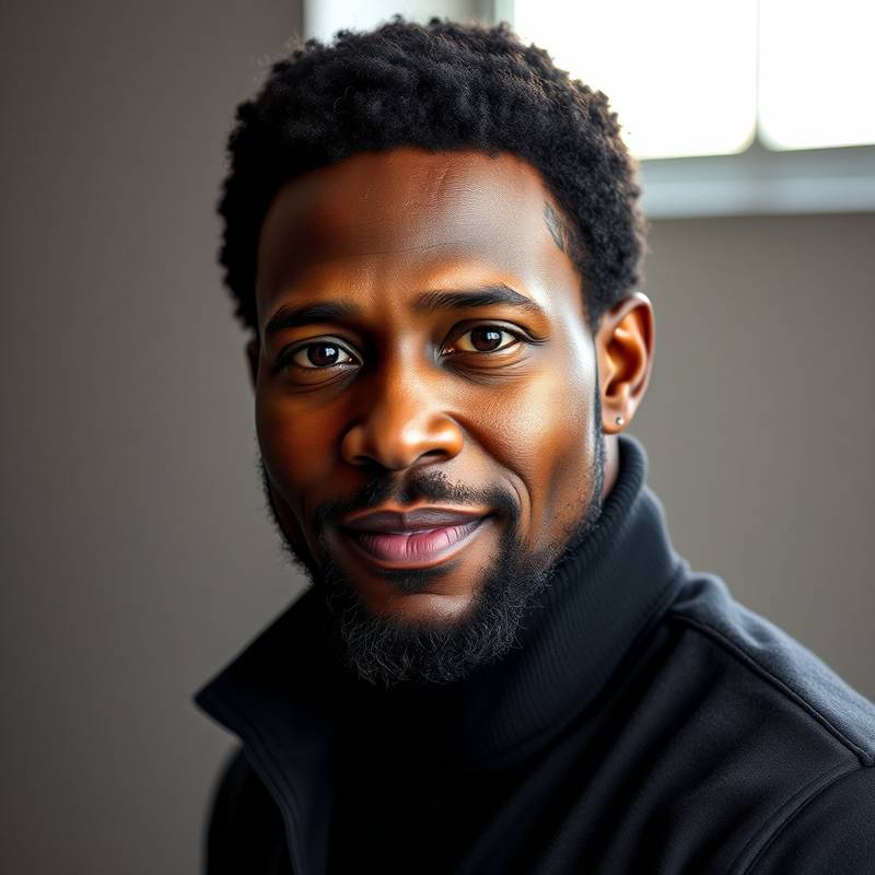 Portrait of James Carter, a professional portrait photographer
