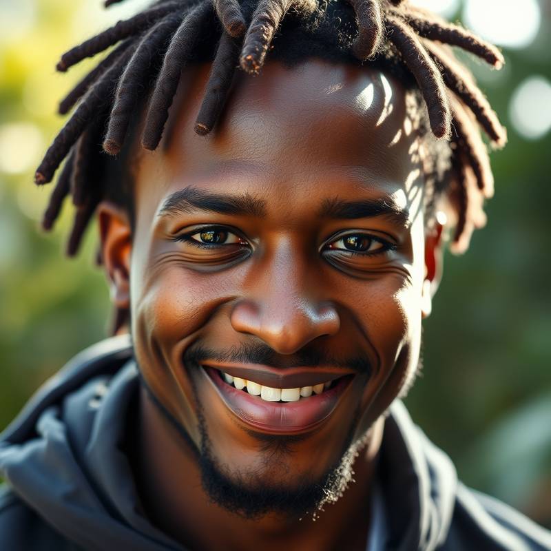 Portrait of Marcus Bell, a charismatic portrait photographer with a friendly expression